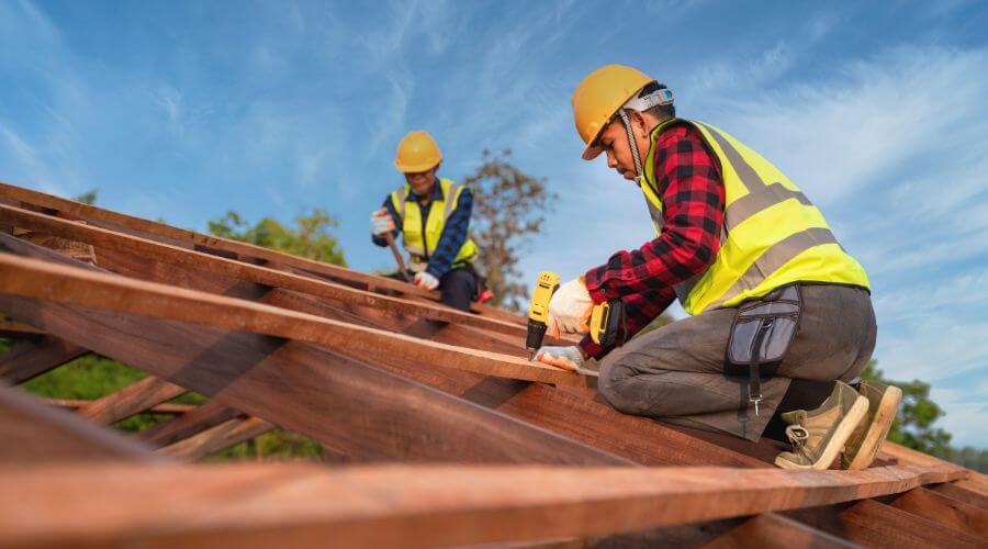 Professional metal roof installation in Sciota, IL